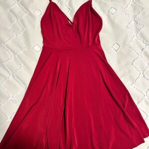 Urban Outfitters Red Backless Dress